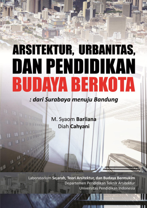 Sampul buku Arsitektur, Urbanita...
